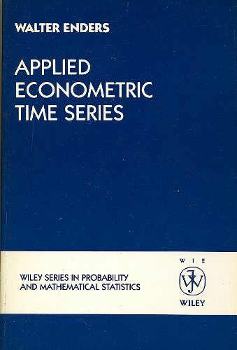 User's Guide (Applied Econometric Time Series)