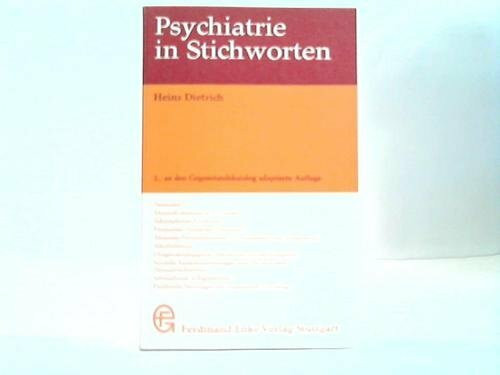 Psychiatrie in Stichworten