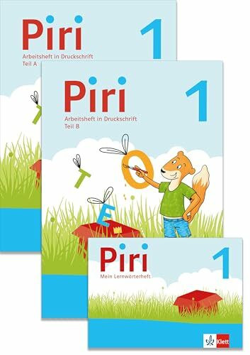 Piri 1: Arbeitsheft in Druckschrift Klasse 1 (Piri. Ausgabe ab 2022)
