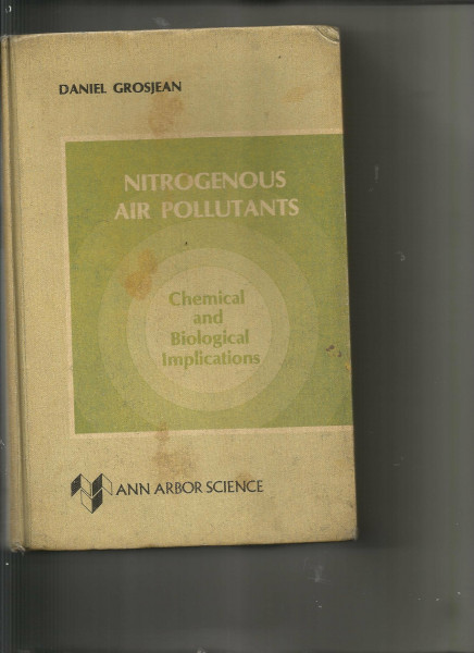 Nitrogenous Air Pollutants: Chemical and Biological Implications