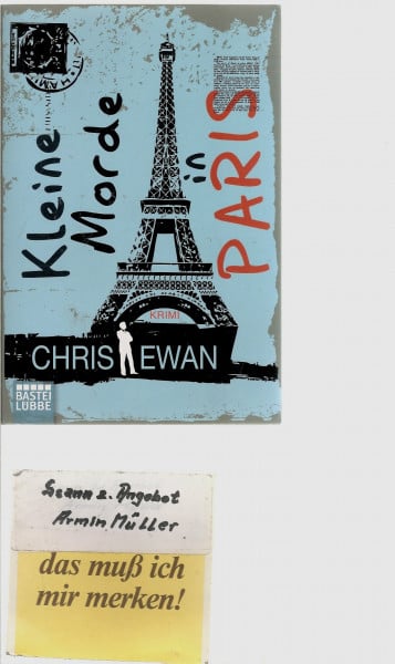 Kleine Morde in Paris: Krimi: Krimi. Deutsche Erstausgabe (Allgemeine Reihe. Bastei Lübbe Taschenbücher)
