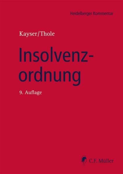 Insolvenzordnung (Heidelberger Kommentar)