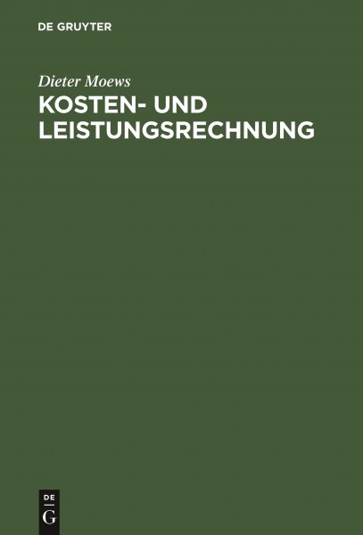 Kosten- und Leistungsrechnung