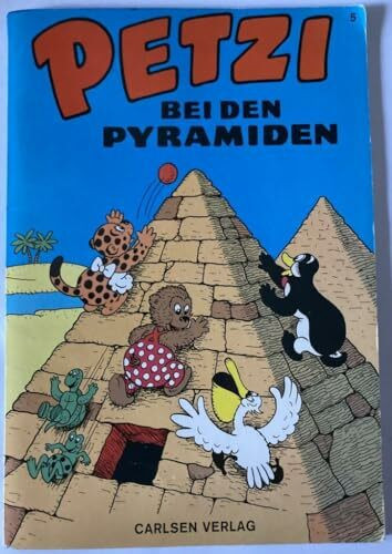 Petzi bei den Pyramiden