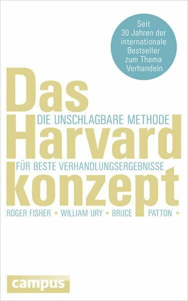 Das Harvard-Konzept: Die unschlagbare Methode für beste Verhandlungsergebnisse