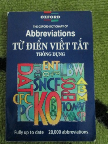 The Oxford Dictionary of Abbreviations (Oxford Paperback Reference)