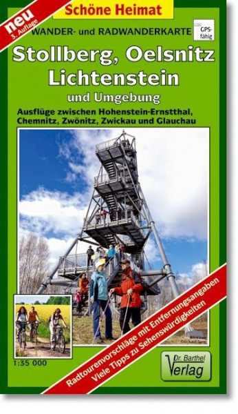 Stollberg, Oelsnitz, Lichtenstein und Umgebung 1 : 35000