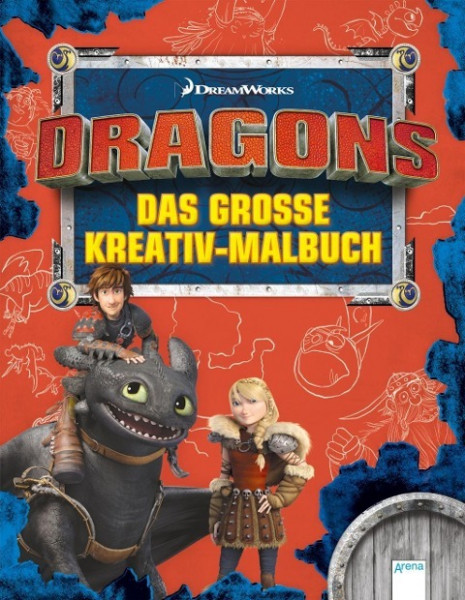 Dragons. Das große Kreativmalbuch