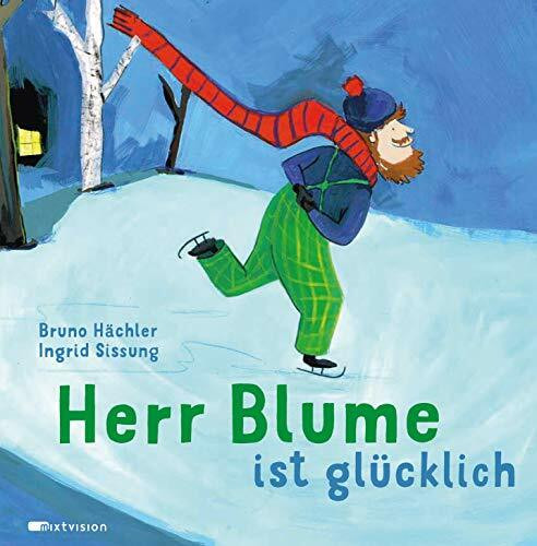 Herr Blume ist glücklich