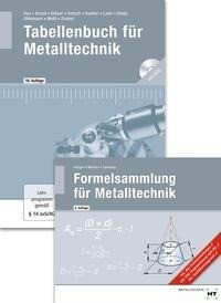 Paketangebot Tabellenbuch für Metalltechnik(16.Auflage2017) und Formelsammlung für Metalltechnik(2.Auflage2021)
