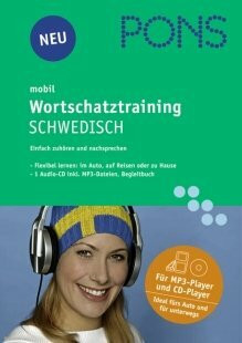 PONS mobil Wortschatztraining Schwedisch, 1 Audio-CD . ;