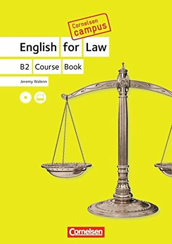 Cornelsen Campus - Englisch - English for Law: B2 - Course Book with CDs