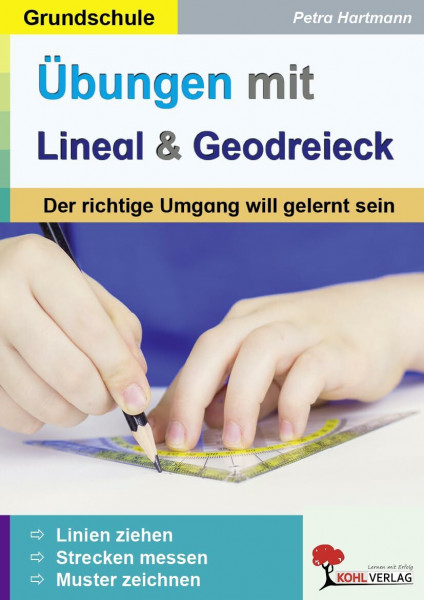Lineal Geodreieck Übungen Grundschule Klasse 1 2 3 4 | Messen Zeichnen Geometrie Grundlagen | Kopiervorlagen mit Lösungen | Förderschule Mathematik ... Längen: Der richtige Umgang will gelernt sein