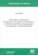 Behandlung von Derivaten im deutschen und englischen Rechtskreis - ein Rechtsvergleich als Ausgangsp