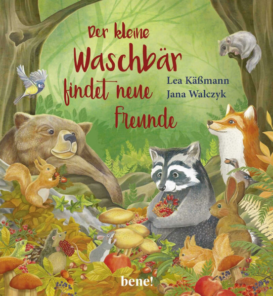 Der kleine Waschbär findet neue Freunde – ein Bilderbuch für Kinder ab 2 Jahren (Die Abenteuer des kleinen Waschbären, Band 3)