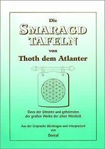 Die Smaragdtafeln von Thoth dem Atlanter