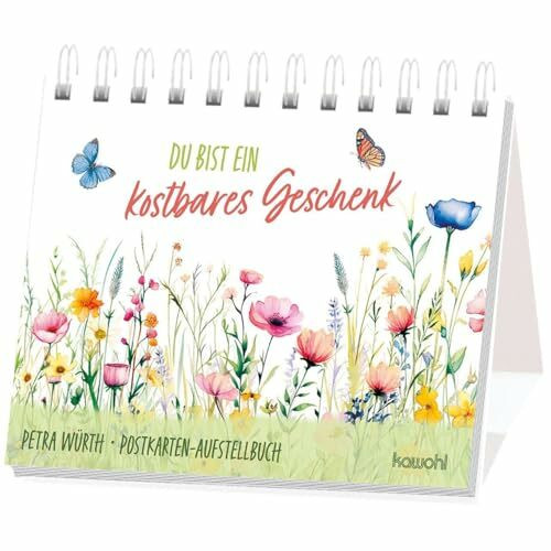 Du bist ein kostbares Geschenk: Postkarten-Aufstellbuch