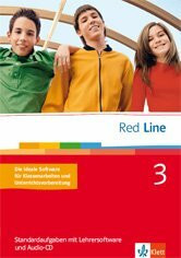Red Line. Unterrichtswerk für Realschulen / Schülerbuch 7. Schuljahr Hardcover: Standartaufgaben mit Lehrersoftware und Audio-CD