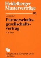 Heidelberger Musterverträge, H.83, Partnerschaftsgesellschaftsvertrag