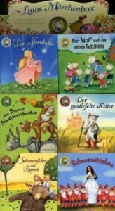 Linos Märchenbox, Lino-Bücher Box Nr. 42: Die sechs beliebtesten Märchen der Brüder Grimm! (6 x 10 Ex.)
