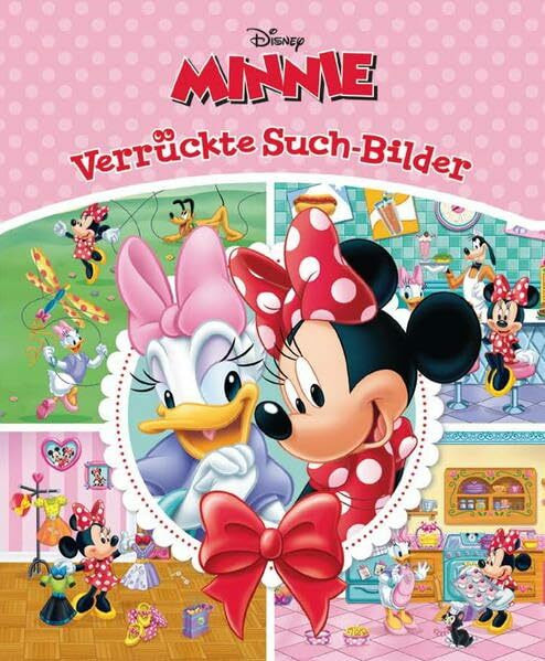 Minnie - Verrückte Suchbilder klein - Disney Pappbilderbuch: Disney Verrückte Such Bilder klein