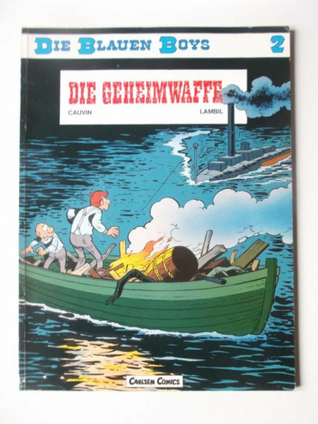 Die blauen Boys, Carlsen Comics, Bd.2, Die Geheimwaffe