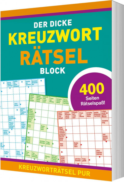 Der dicke Kreuzworträtselblock