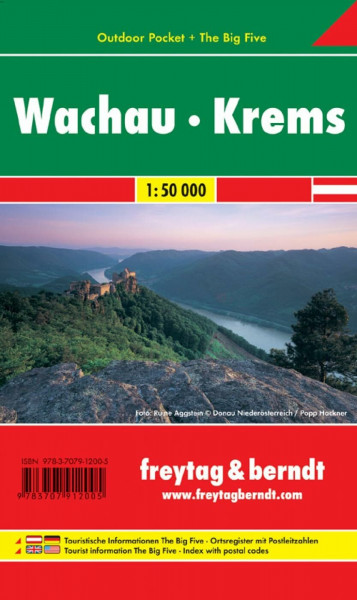 freytag & berndt Wanderkarte WK 071 OUP Wachau - Krems 1:40.000: .