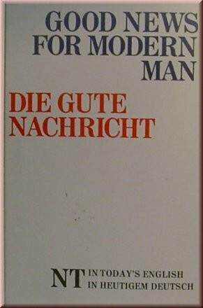 Bibelausgaben, Die Gute Nachricht NT, Englisch-Deutsch (Nr.2562)