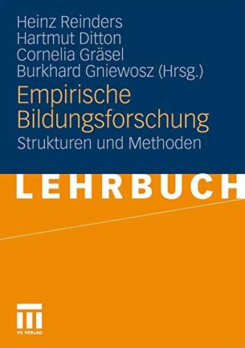 Empirische Bildungsforschung: Strukturen und Methoden (German Edition)