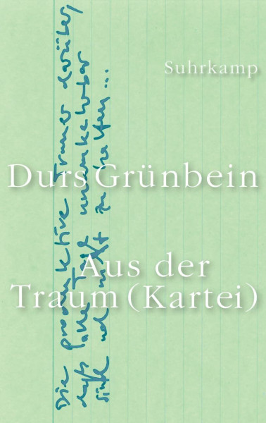 Aus der Traum (Kartei): Aufsätze und Notate