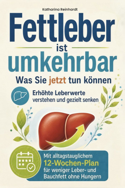 Fettleber ist umkehrbar: Was Sie jetzt tun können – Erhöhte Leberwerte verstehen und gezielt senken | Mit alltagstauglichem 12-Wochen-Plan für weniger Leber- und Bauchfett ohne Hungern