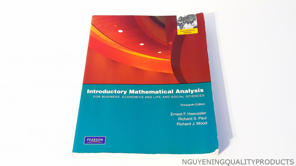 Introductory Mathematical Analysis for Business, Economics, and the Life and Social Sciences: International Edition