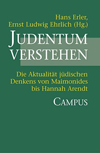 Judentum verstehen: Die Aktualität jüdischen Denkens von Maimonides bis Hannah Arendt