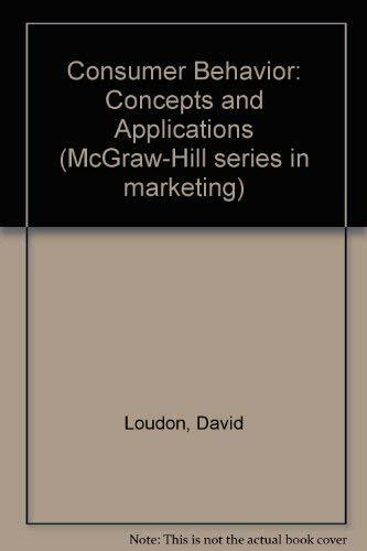 Consumer Behavior: Concepts and Applications