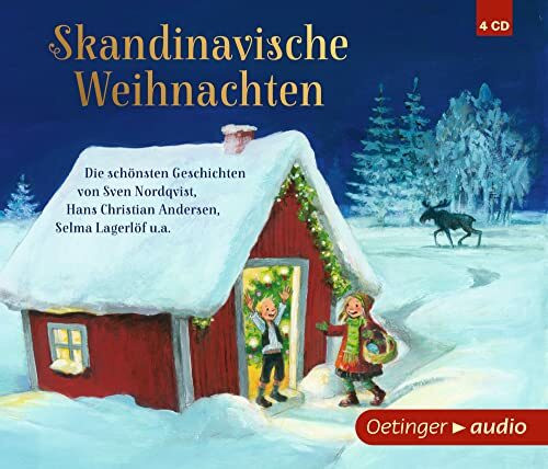 Skandinavische Weihnachten (4 CD): Die schönsten Geschichten von Sven Nordqvist, Hans Christian Andersen, Selma Lagerlöf u.a.