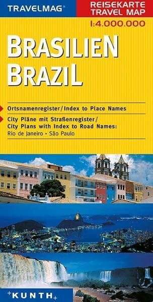 Reisekarte : Brasilien Reisekarte : Brasilien