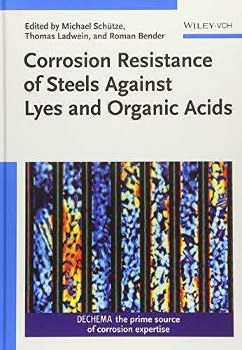 Corrosion Resistance of Steels against Lyes and Organic Acids