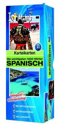 Karteikartenbox 1000 Wörter Spanisch Niveau A1