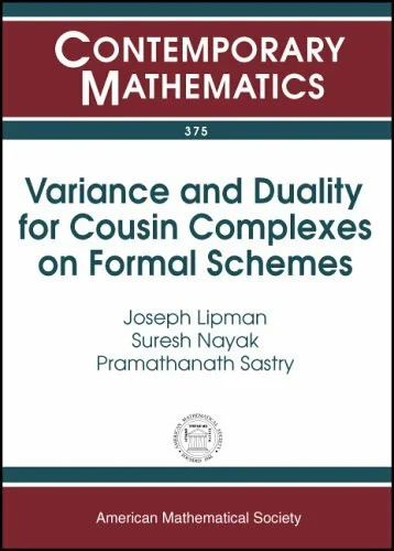 Variance And Duality For Cousin Complexes On Formal Schemes (Contemporary Mathematics, 375, Band 375)