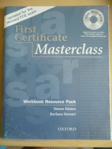 First Certificate Masterclass: Workbook Resource Pack without Key