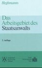 Das Arbeitsgebiet des Staatsanwalts