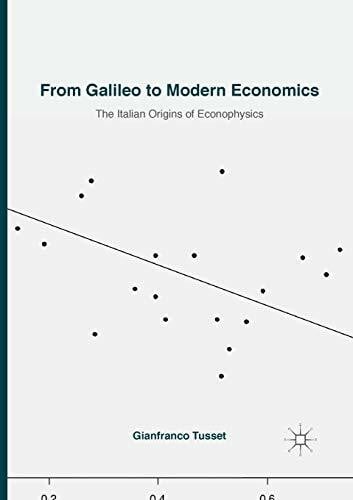 From Galileo to Modern Economics: The Italian Origins of Econophysics