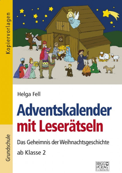 Adventskalender mit Leserätseln