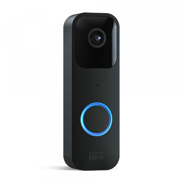 Blink Videotürklingel (Video Doorbell), lange Batterielaufzeit, Gegensprechfunktion, Selbstinstallation, HD-Video, Bewegungserfassung, App-Benachrichtigungen bei Klingeln, Alexa-kompatibel (schwarz)