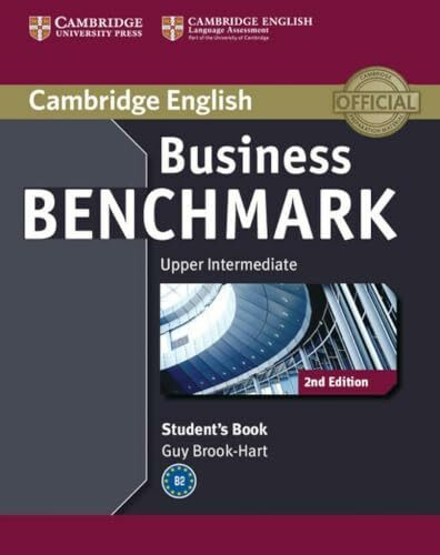 Business Benchmark Upper Intermediate Business Vantage Student's Book (Cambridge English)