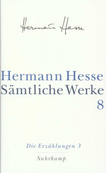 Die Erzählungen 3. 1911-1954