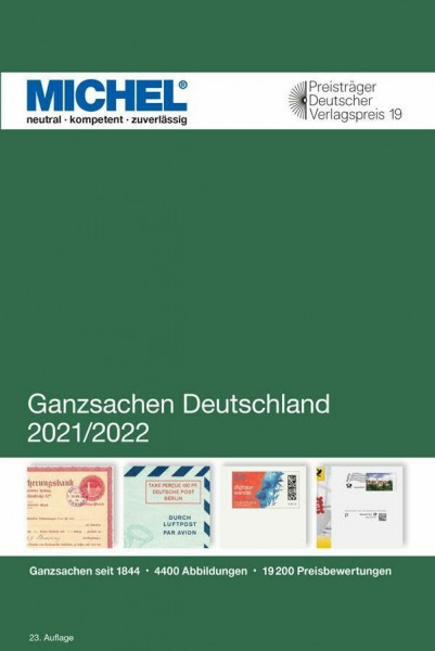 MICHEL Ganzsachen Deutschland 2021/2022