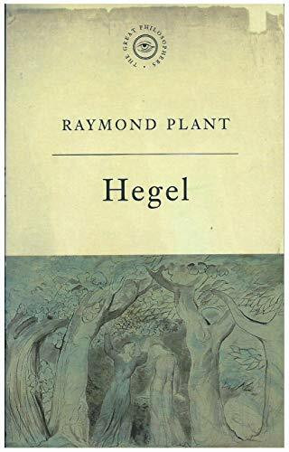 Weidenfeld & Nicolson The Great Philosophers, Hegel