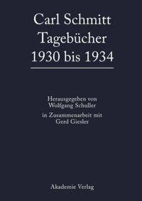 Carl Schmitt Tagebücher 1930 bis 1934